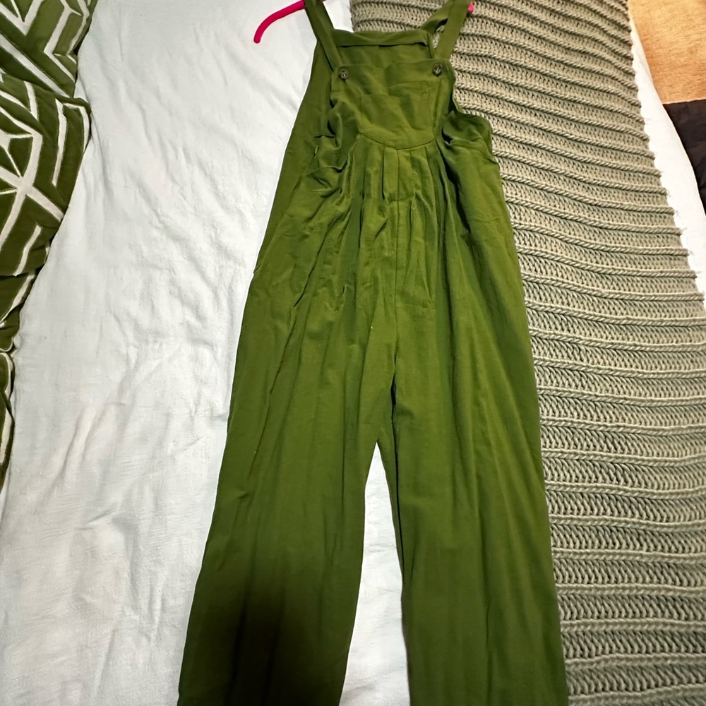 Green Overalls - Picture 2 of 2